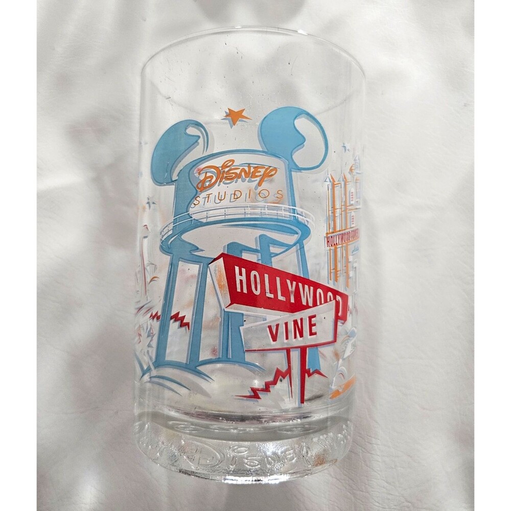 Disney Disney Studios Hollywood Vine Glass Tumbler Drinking Glass